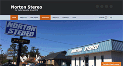 Desktop Screenshot of nortoncarstereo.com